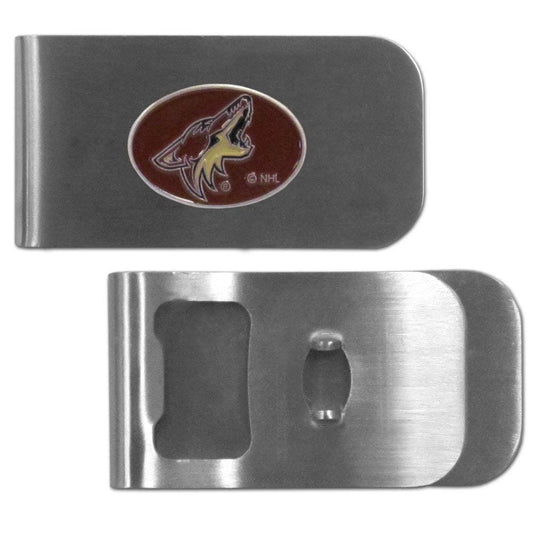 Arizona Coyotes® Bottle Opener Money Clip - Flyclothing LLC