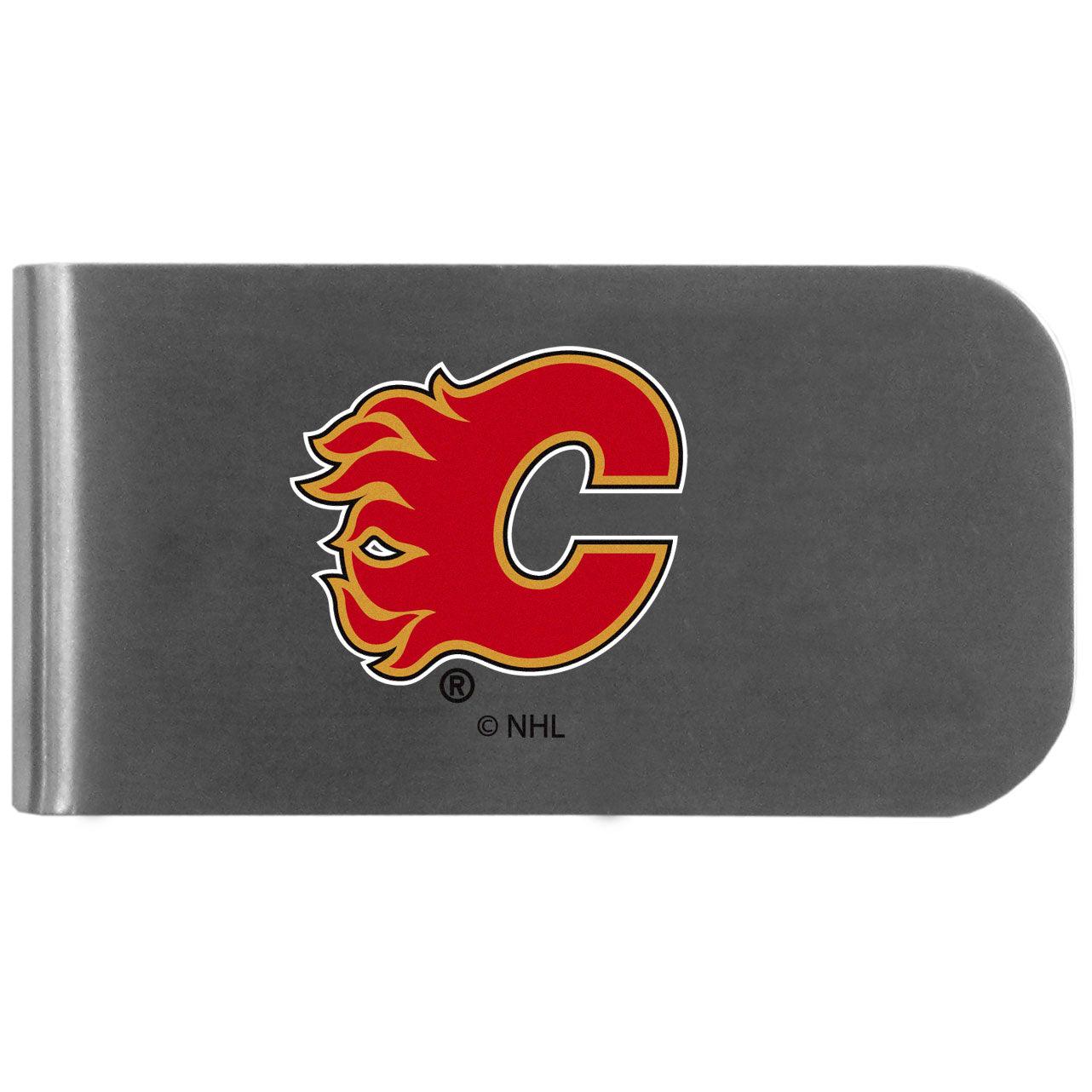 Calgary Flames® Logo Bottle Opener Money Clip - Flyclothing LLC