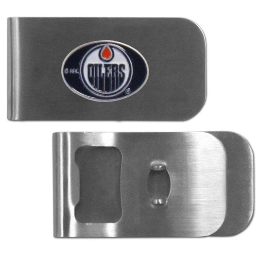 Edmonton Oilers® Bottle Opener Money Clip - Flyclothing LLC