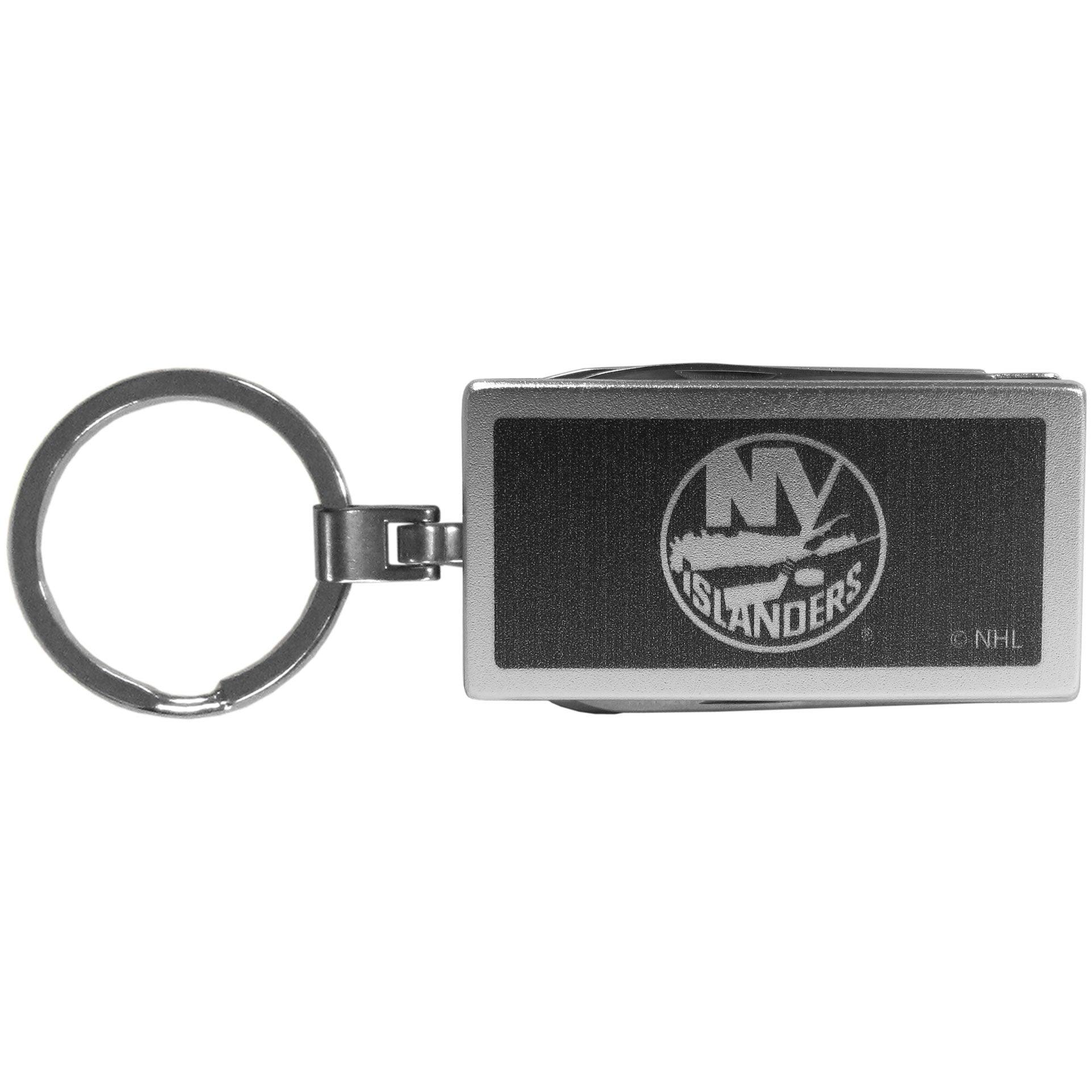 New York Islanders® Multi-tool Key Chain, Black - Flyclothing LLC