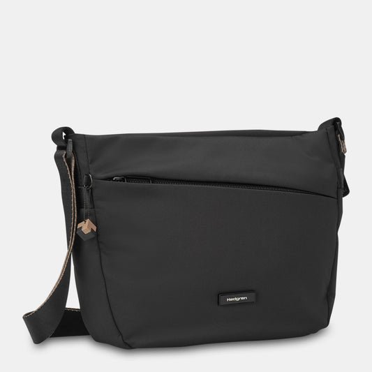 Hedgren Gravity Medium Crossover Black Bag