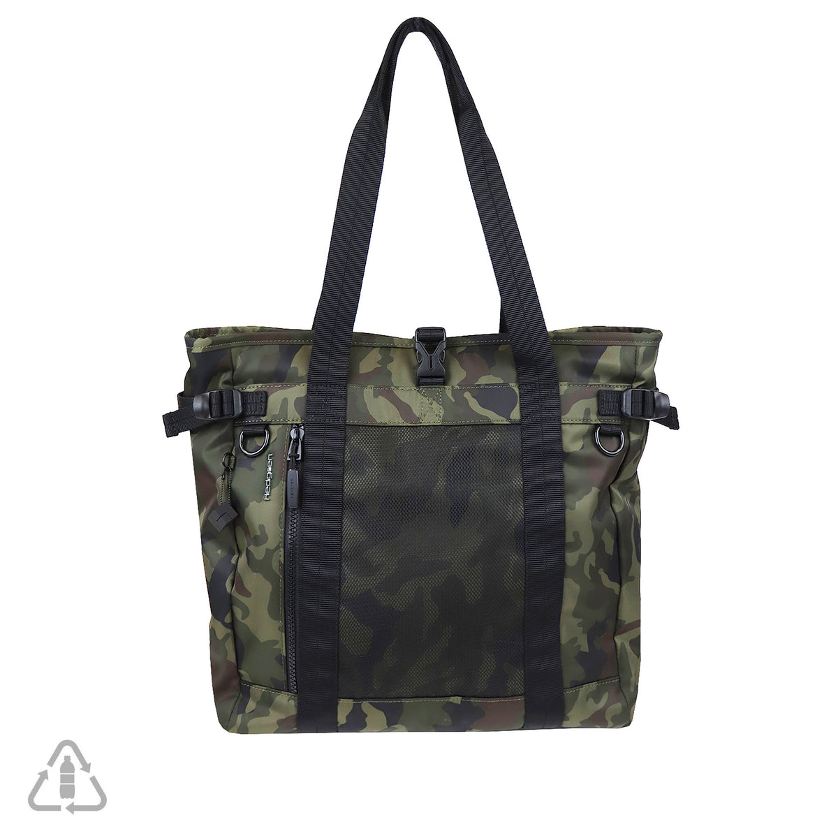 Hedgren Summit Sustainably Made Tote Olive Camo