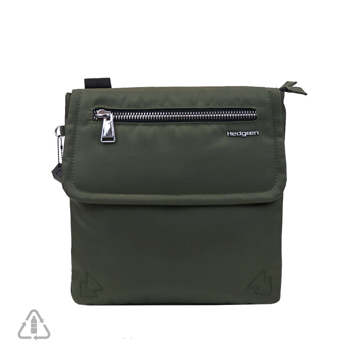 Hedgren Victoria Sustainably Made Crossbody Olive Night