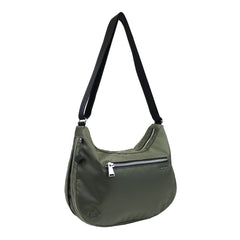 Hedgren Ann Sustainably Made Expandable Hobo Olive Night