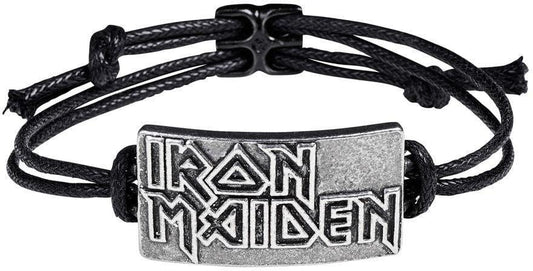 Alchemy Rocks Iron Maiden Logo Bracelet - Alchemy Gothic