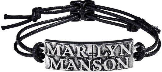 Alchemy Rocks Marylin Manson Logo Bracelet - Alchemy Gothic