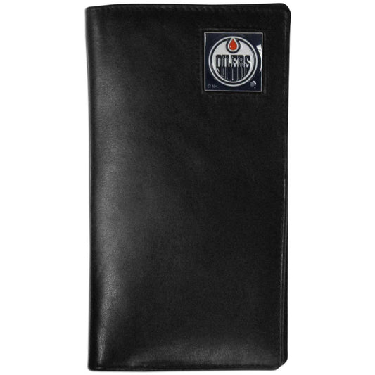 Edmonton Oilers® Leather Tall Wallet - Flyclothing LLC