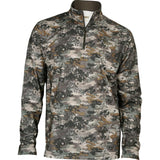 Rocky Camo Fleece Zip Shirt - Flyclothing LLC