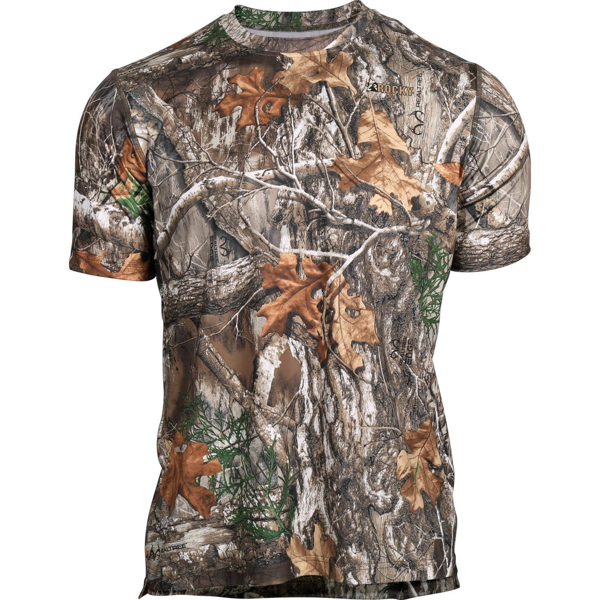 Rocky Camo Short-Sleeve Performance Tee Shirt - Flyclothing LLC