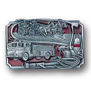 Fire Fighting Enameled Belt Buckle - Flyclothing LLC