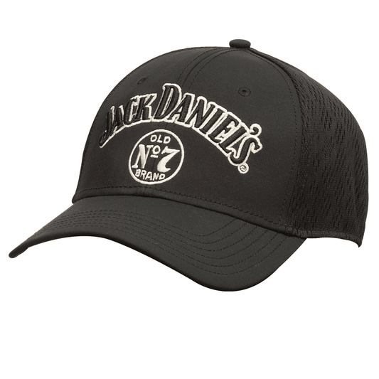 Jack Daniels Polyester Elastane Performance Cap - Flyclothing LLC