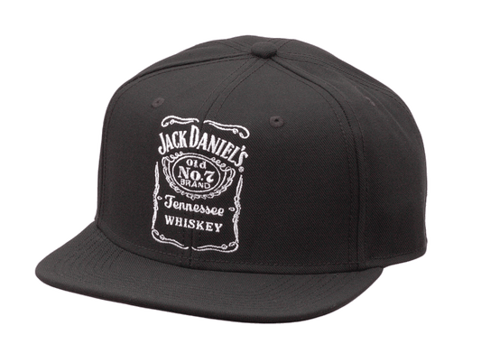 Jack Daniels Polyester Woven Flatbrim Cap - Flyclothing LLC