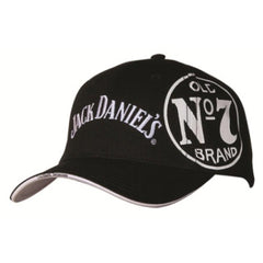 Jack Daniels Twill Cap Screen Printing on Side - Flyclothing LLC