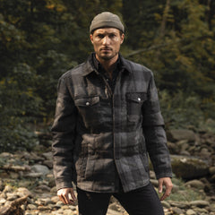 Stetson Buffalo Plaid Shirt Jacket - Flyclothing LLC