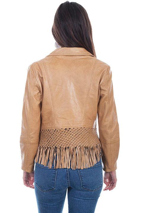 Scully SADDLE TAN MC/FRINGE JACKET - Flyclothing LLC