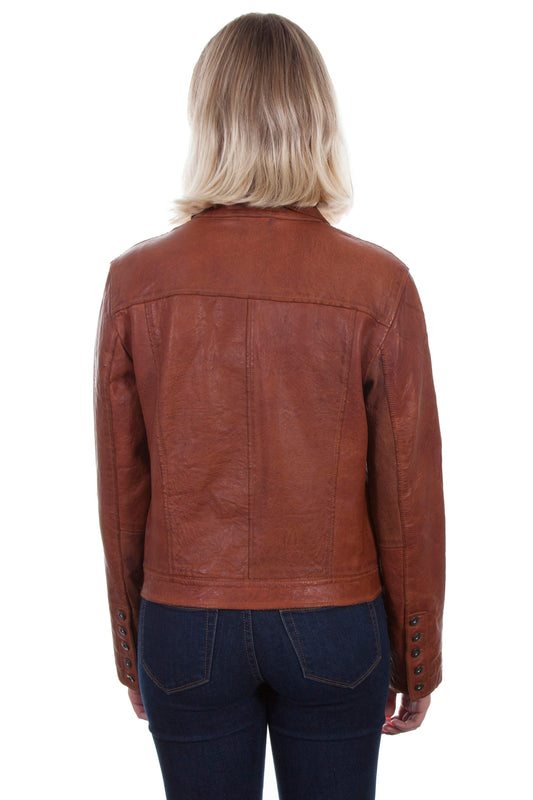 Scully COGNAC JEAN JACKET - Flyclothing LLC