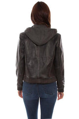 Scully BLACK LADIES JACKET W/HOOD - Flyclothing LLC