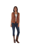 Scully RUST BEADED/FRINGE VEST - Flyclothing LLC