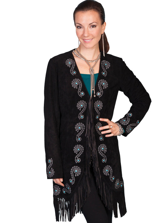 Scully BLACK BOAR SUEDE LADIES COAT - Flyclothing LLC