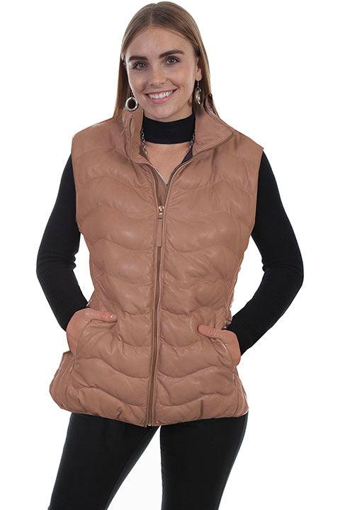 Scully BEIGE RIBBED VEST - Flyclothing LLC