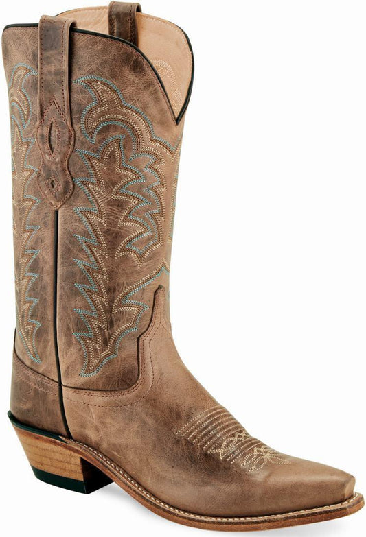 Old West Cactus Brown Womens Fashion Wear Boots - Old West