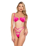 Roma Costume LI626 Bubblegum Heart Cup 2-Piece Short Set