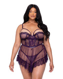 Roma Costume LI655 Sugar Plum Babydoll 2-Piece Set