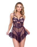 Roma Costume LI655 Sugar Plum Babydoll 2-Piece Set