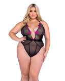 Roma Confidential Peony Paradise Teddy - Flyclothing LLC