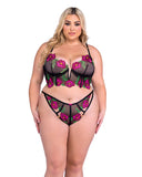 Roma Confidential Peony Paradise 2-Piece Bra Set - Flyclothing LLC