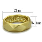 Alamode Gold & Brush Brass Ring with No Stone - Flyclothing LLC