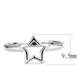 Alamode Rhodium Brass Ring with No Stone - Flyclothing LLC