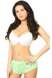 Daisy Corsets Lt Green Lace Ruffle Panty