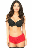 Daisy Corsets Red Lace Ruffle Panty