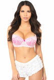 Daisy Corsets White Lace Ruffle Panty