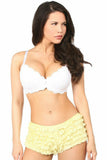 Daisy Corsets Yellow Lace Ruffle Panty