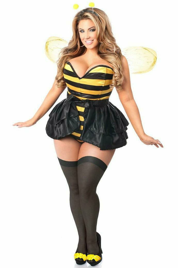 Daisy Corsets Lavish 4 PC Flirty Bee Corset Costume - Daisy Corsets