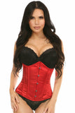 Daisy Corsets Lavish Red Satin Underbust Corset