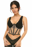 Daisy Corsets Lavish Nude Mesh Open Cup Waist Cincher