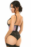 Daisy Corsets Lavish Lavender Mesh Open Cup Waist Cincher - Flyclothing LLC