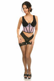 Daisy Corsets Lavish Lavender Mesh Open Cup Waist Cincher - Flyclothing LLC