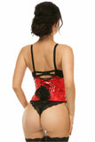 Daisy Corsets Lavish Red Patent Mini Cincher - Flyclothing LLC