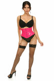 Daisy Corsets Lavish Hot Pink Patent Mini Cincher - Flyclothing LLC