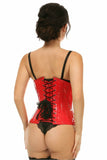 Daisy Corsets Lavish Red Patent Underbust Corset - Flyclothing LLC