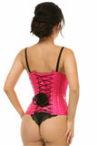 Daisy Corsets Lavish Hot Pink Patent Underbust Corset - Flyclothing LLC