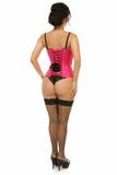 Daisy Corsets Lavish Hot Pink Patent Underbust Corset - Flyclothing LLC