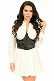 Daisy Corsets Lavish Celestial Satin Open Cup Waist Cincher