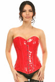 Daisy Corsets Lavish Red Patent Overbust Corset