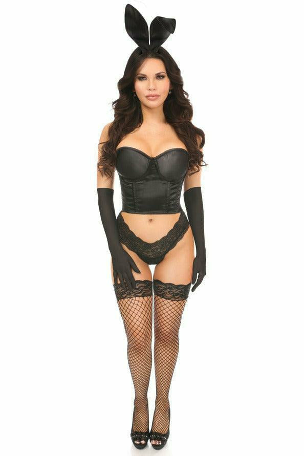 Daisy Corsets Lavish 4 PC Sexy Bustier Bunny Costume