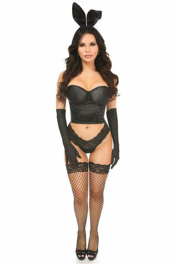 Daisy Corsets Lavish 4 PC Sexy Bustier Bunny Costume - Daisy Corsets